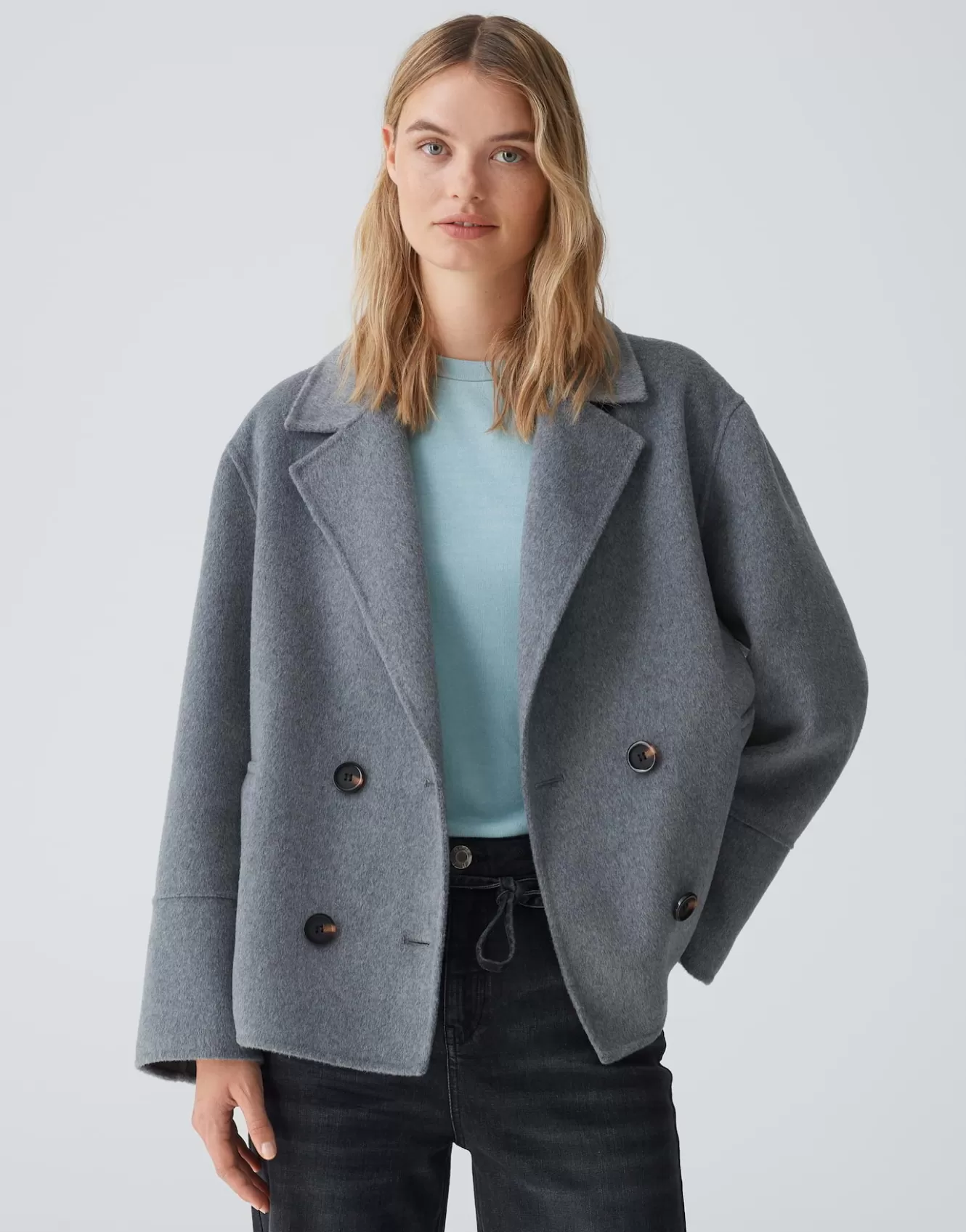 OPUS Cabanjacke Hilna Grau Online Bestellen^Damen Jacken / Mäntel