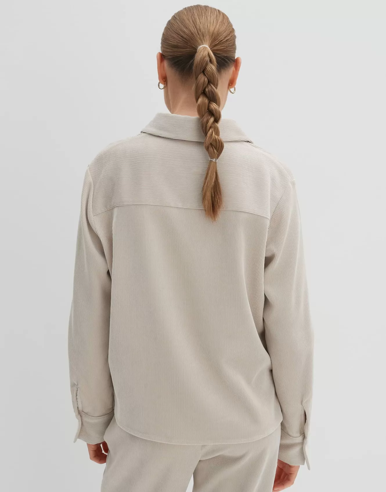 OPUS Cordbluse Zortney Detail Beige Online Bestellen^Damen Blusen