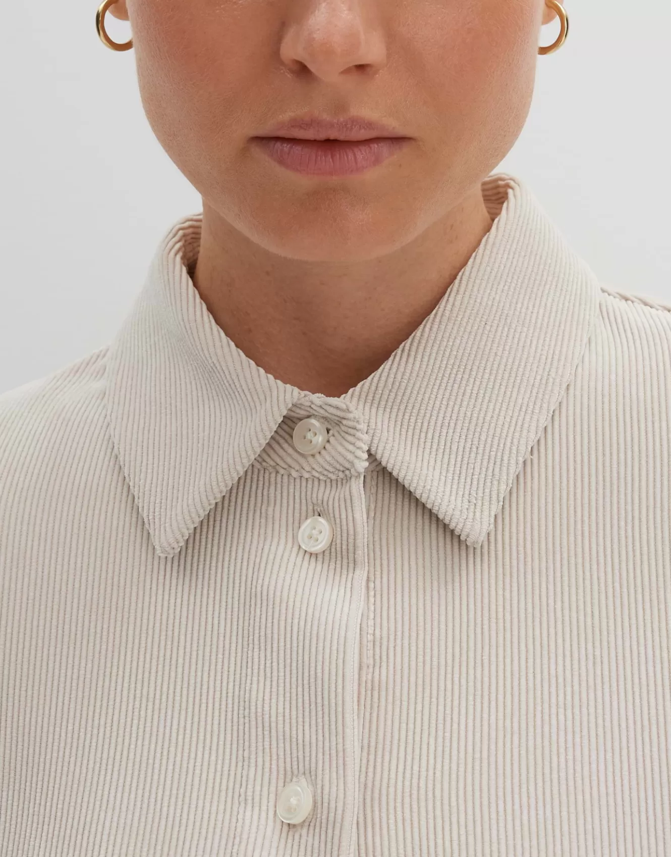 OPUS Cordbluse Zortney Detail Beige Online Bestellen^Damen Blusen