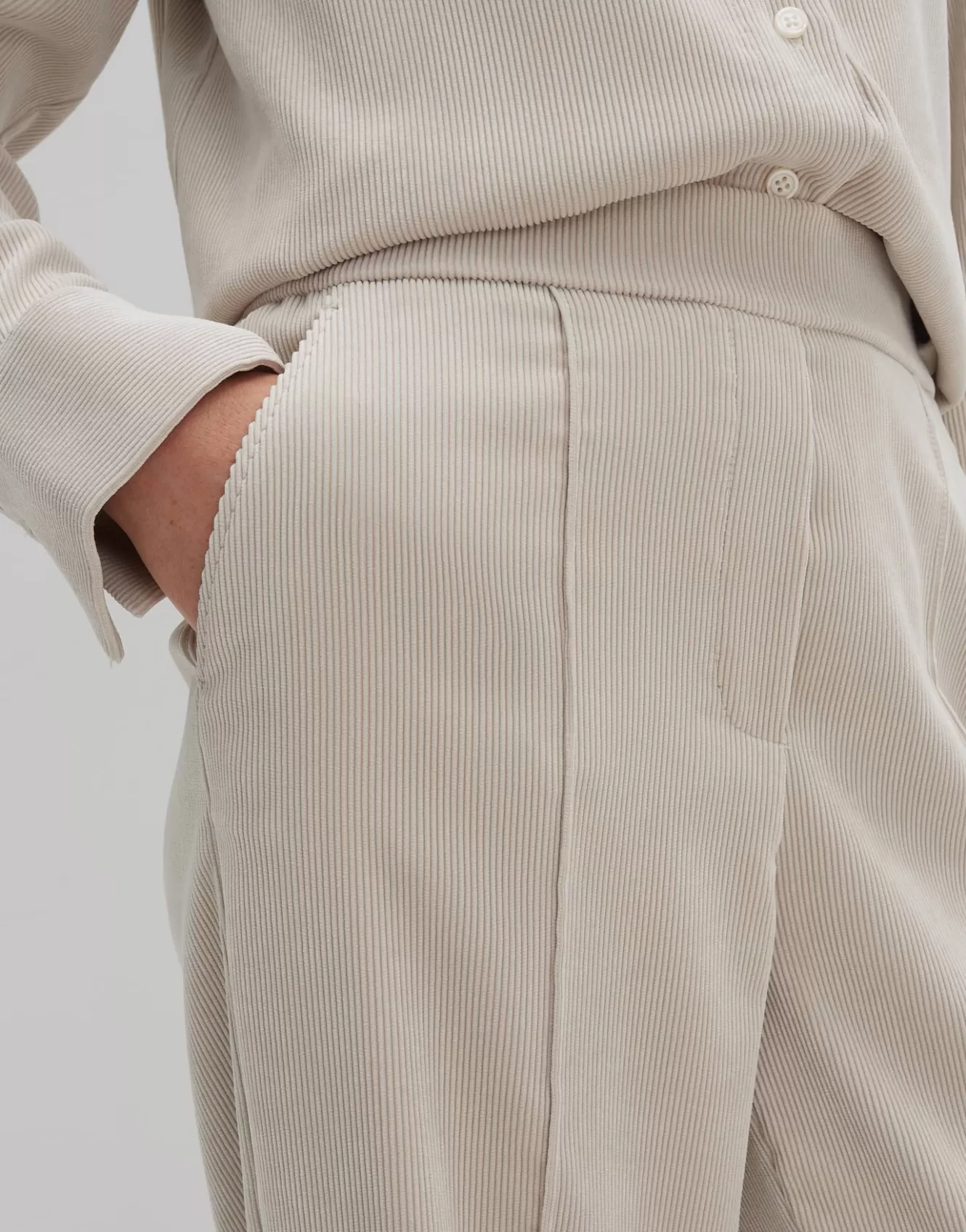 OPUS Cordhose Cenya Corduroy Beige Online Bestellen^Damen Hosen