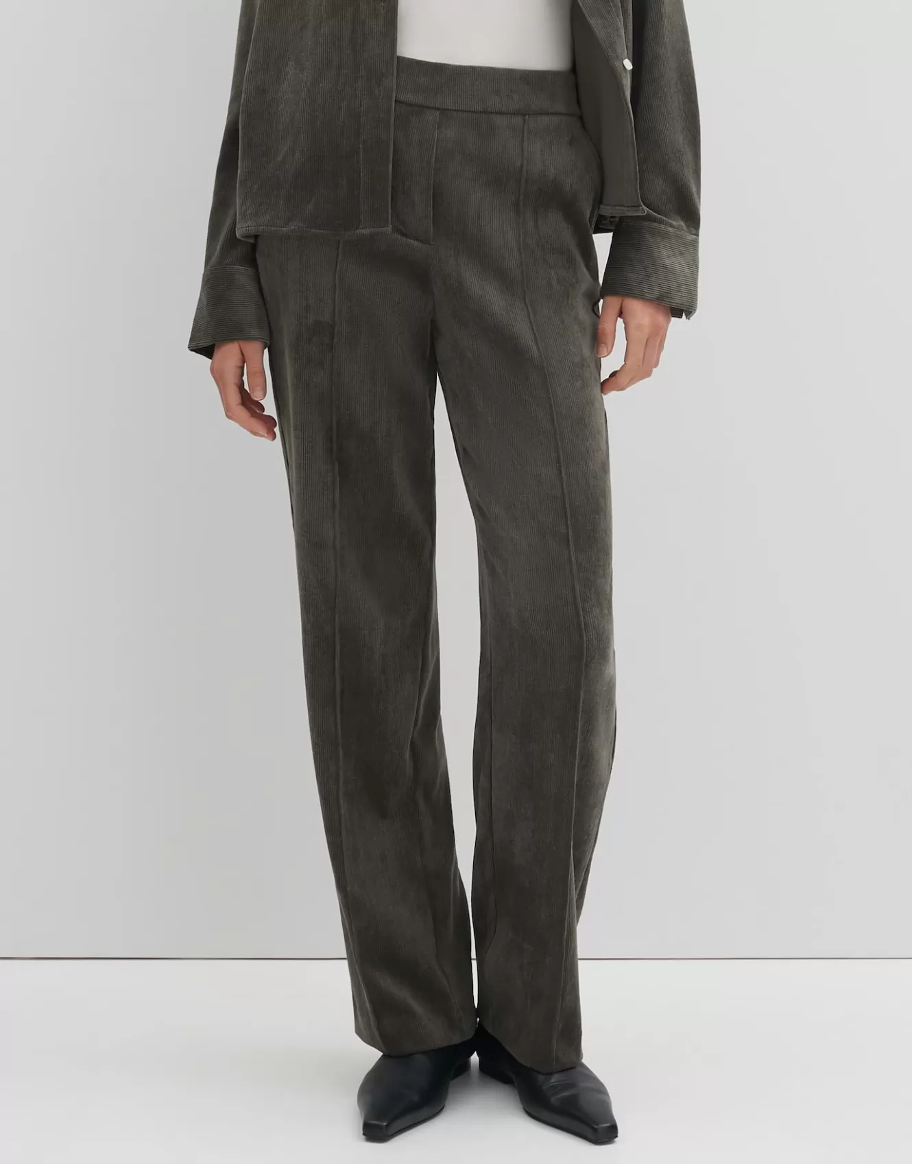 OPUS Cordhose Cenya Corduroy Grün Online Bestellen^Damen Hosen