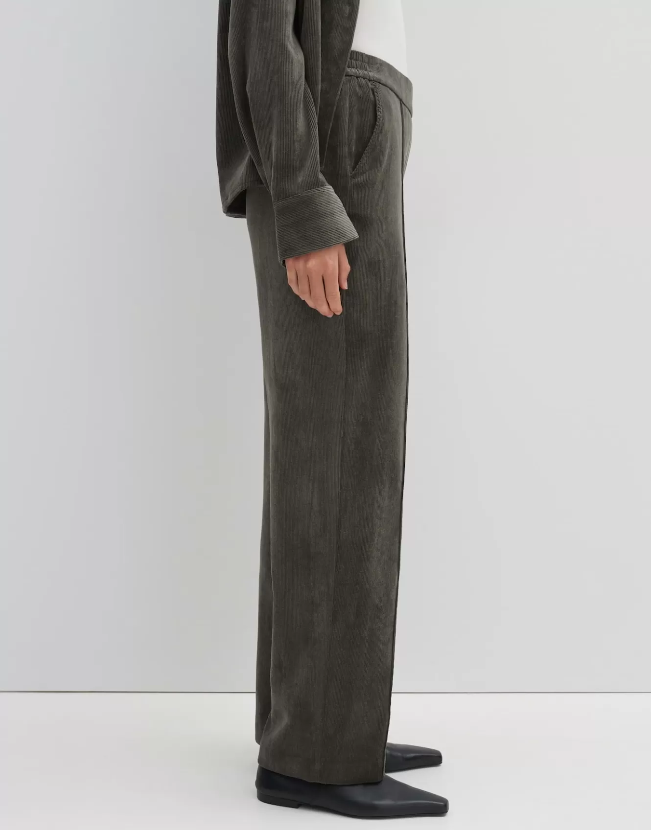OPUS Cordhose Cenya Corduroy Grün Online Bestellen^Damen Hosen