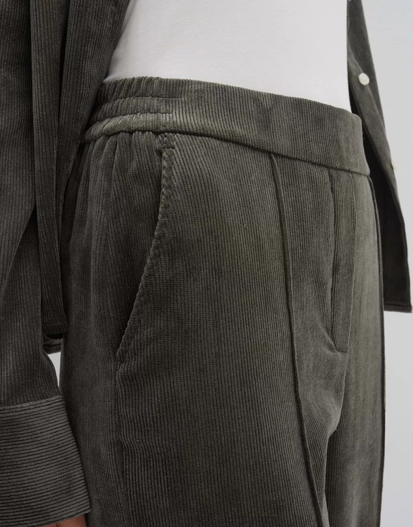 OPUS Cordhose Cenya Corduroy Grün Online Bestellen^Damen Hosen