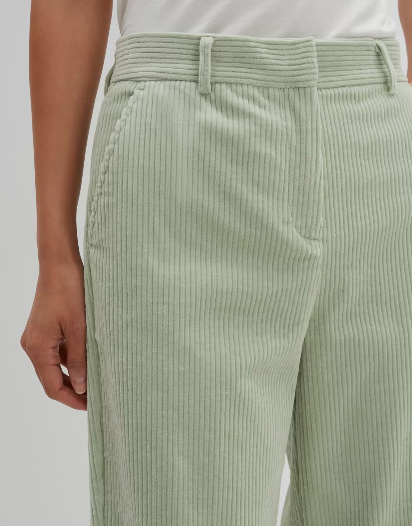 OPUS Cordhose Cisilia Corduroy Grün Online Bestellen^Damen Hosen