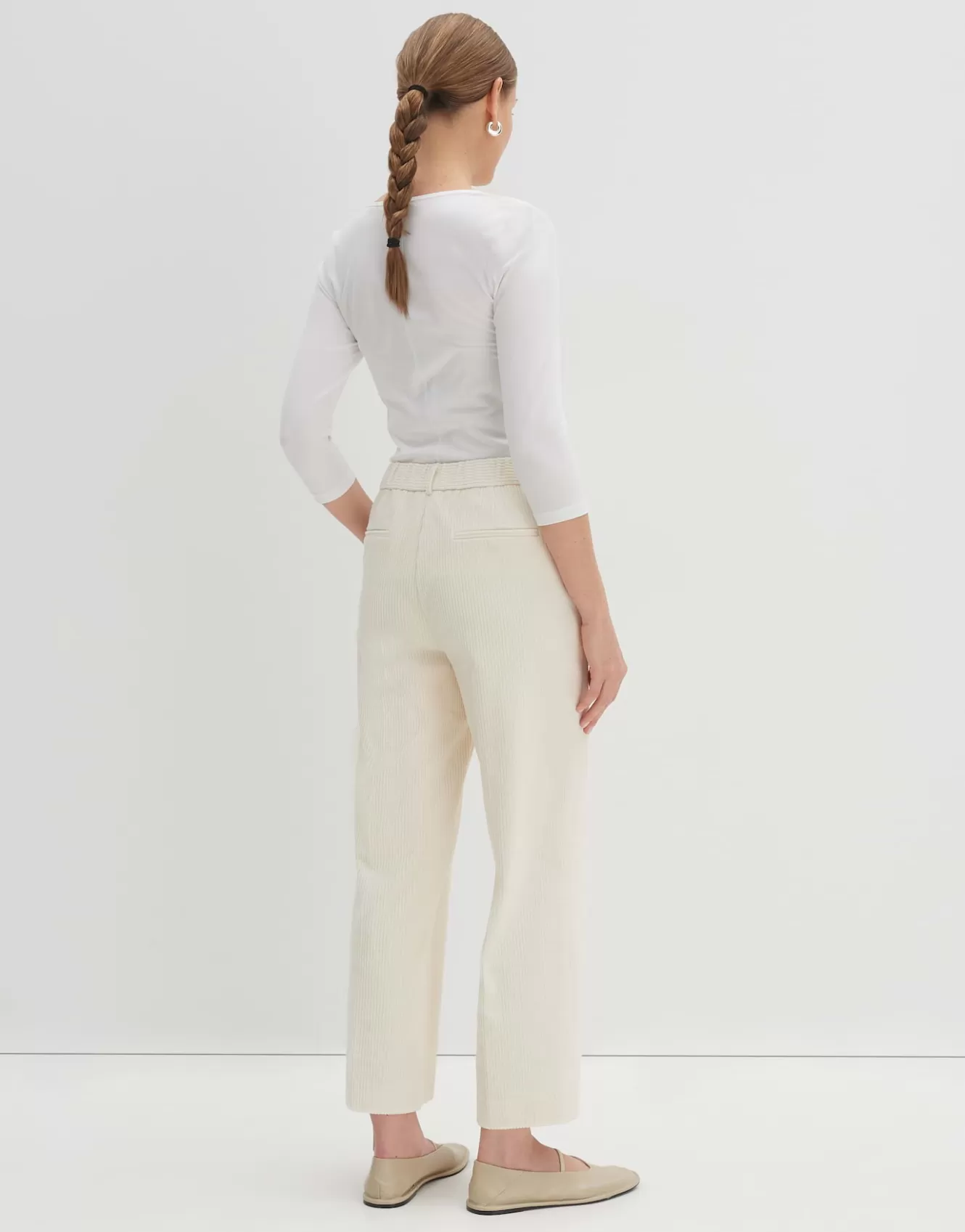 OPUS Cordhose Cisilia Corduroy Weiß Online Bestellen^Damen Hosen
