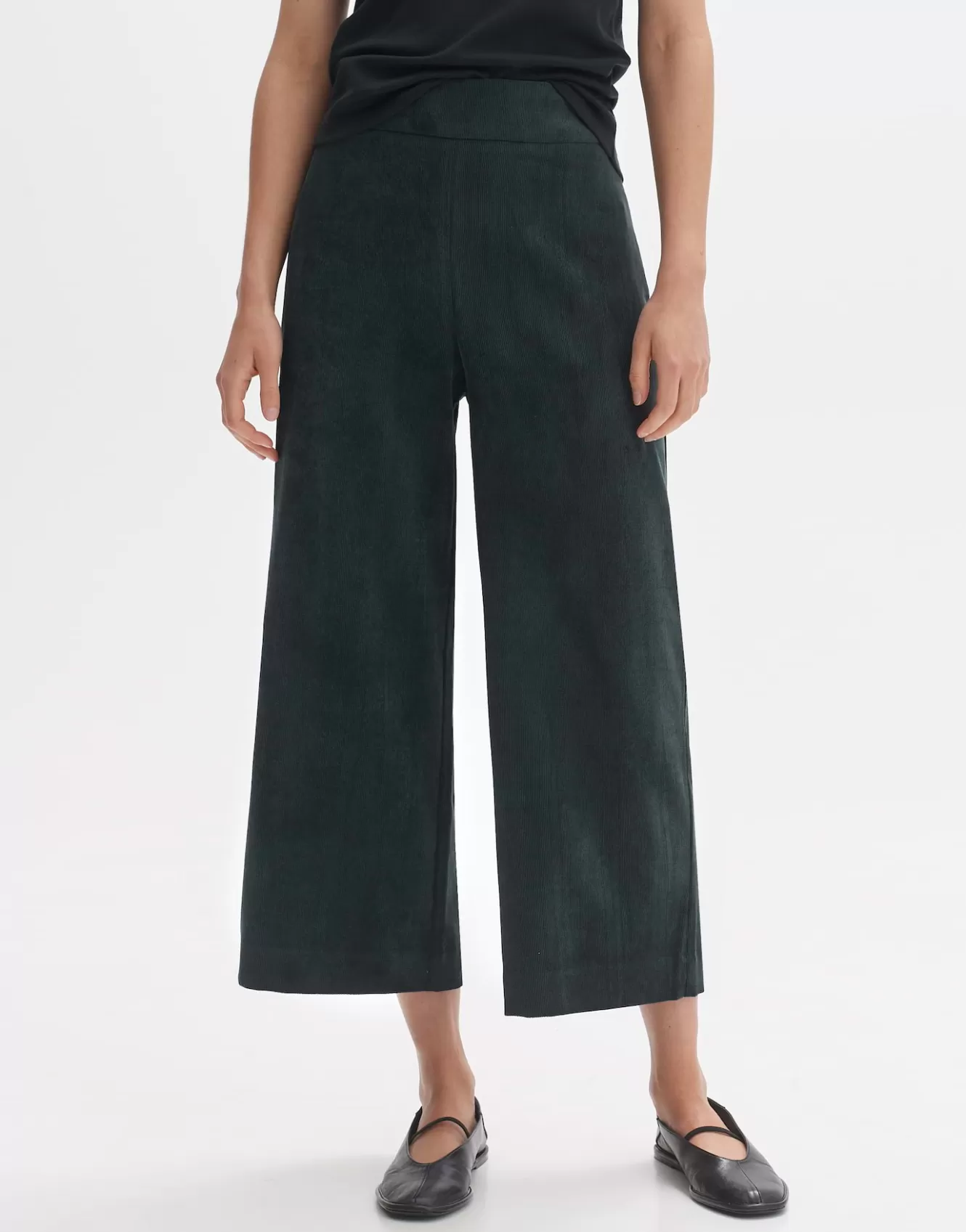 OPUS Cordhose Misha Babycord Grün Online Bestellen^Damen Hosen