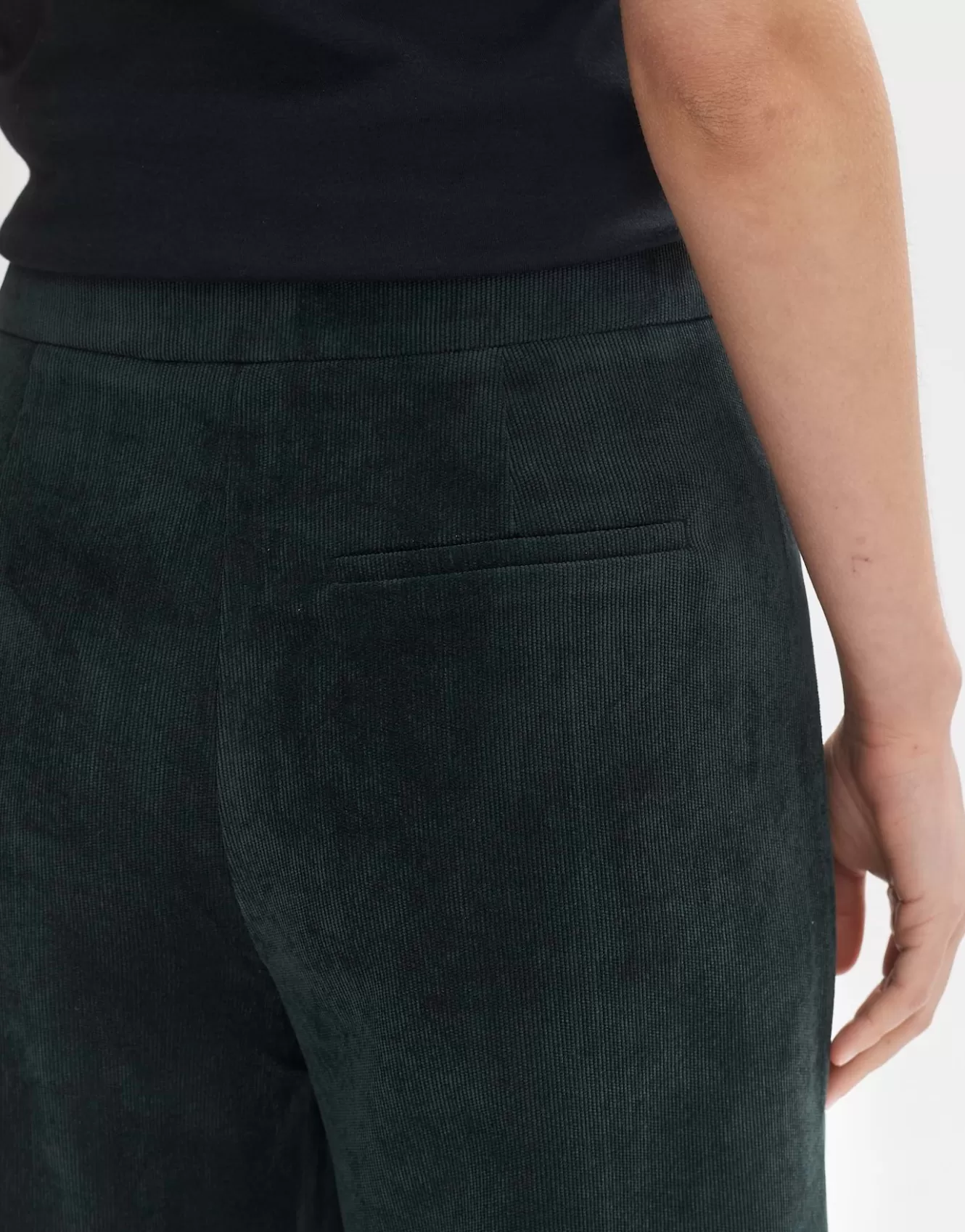 OPUS Cordhose Misha Babycord Grün Online Bestellen^Damen Hosen