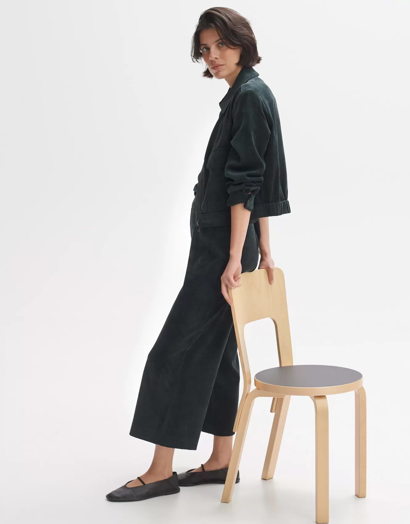 OPUS Cordhose Misha Babycord Grün Online Bestellen^Damen Hosen