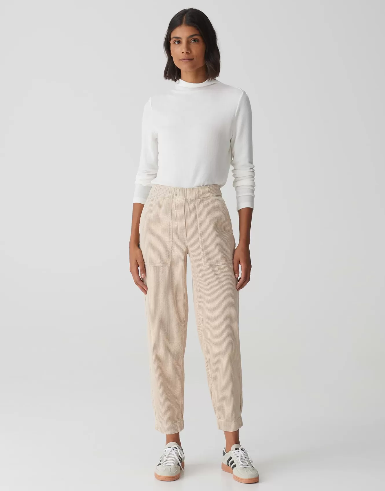OPUS Cordhose Myha Corduroy Beige Online Bestellen^Damen Hosen