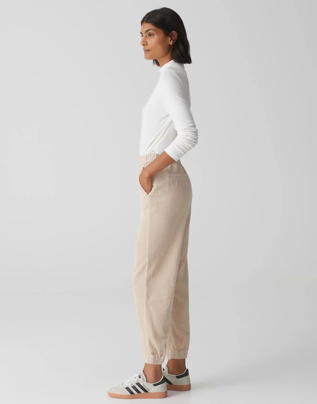 OPUS Cordhose Myha Corduroy Beige Online Bestellen^Damen Hosen