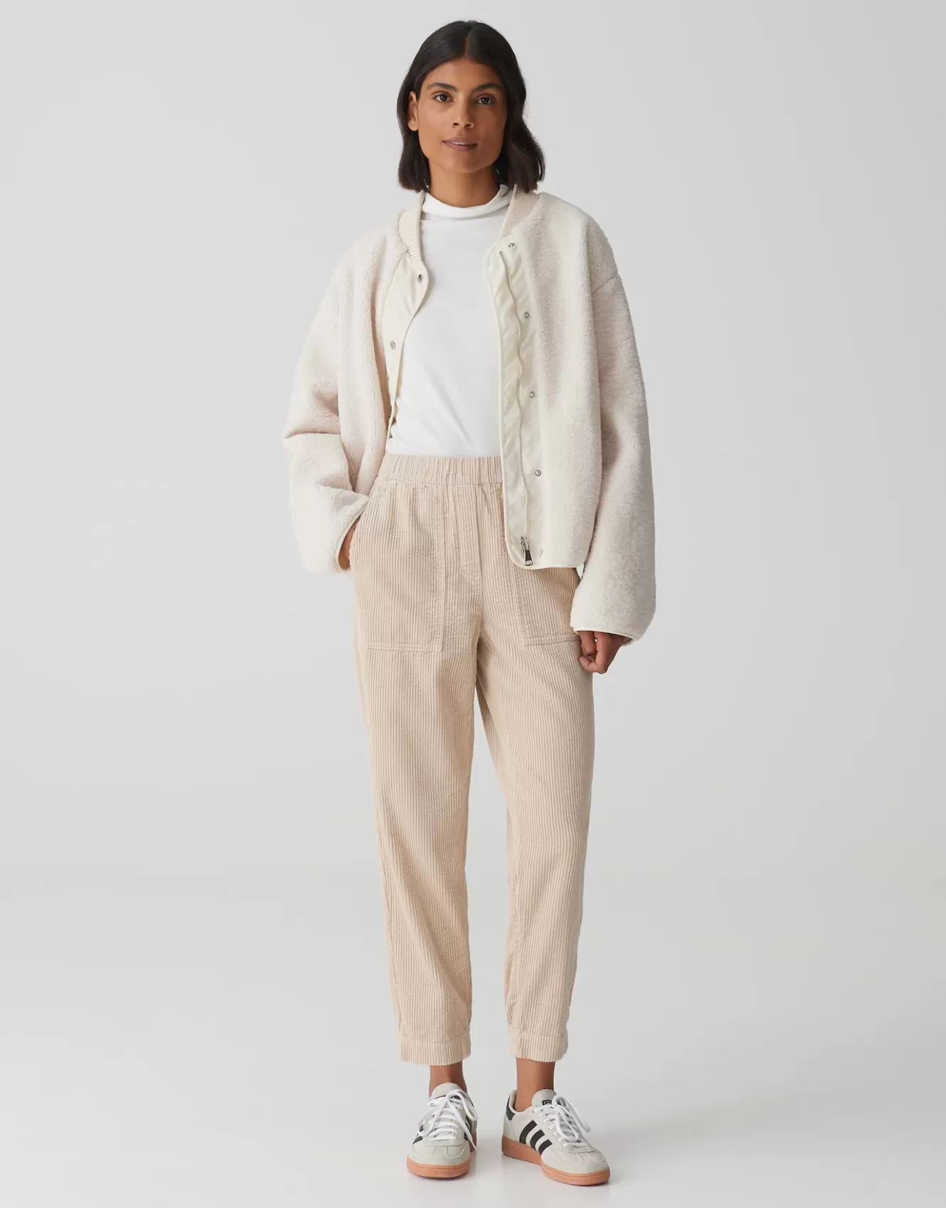 OPUS Cordhose Myha Corduroy Beige Online Bestellen^Damen Hosen