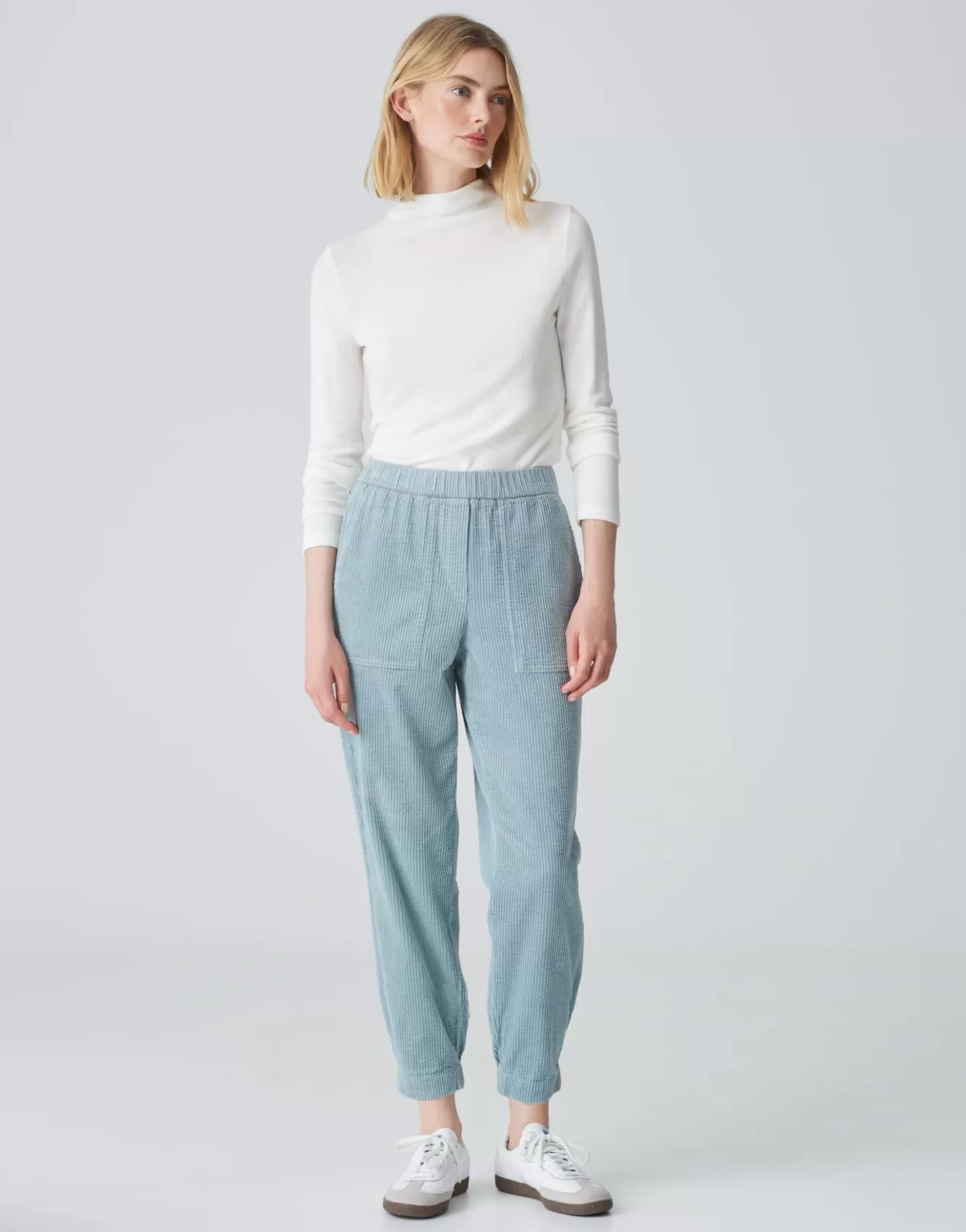 OPUS Cordhose Myha Corduroy Blau Online Bestellen^Damen Hosen