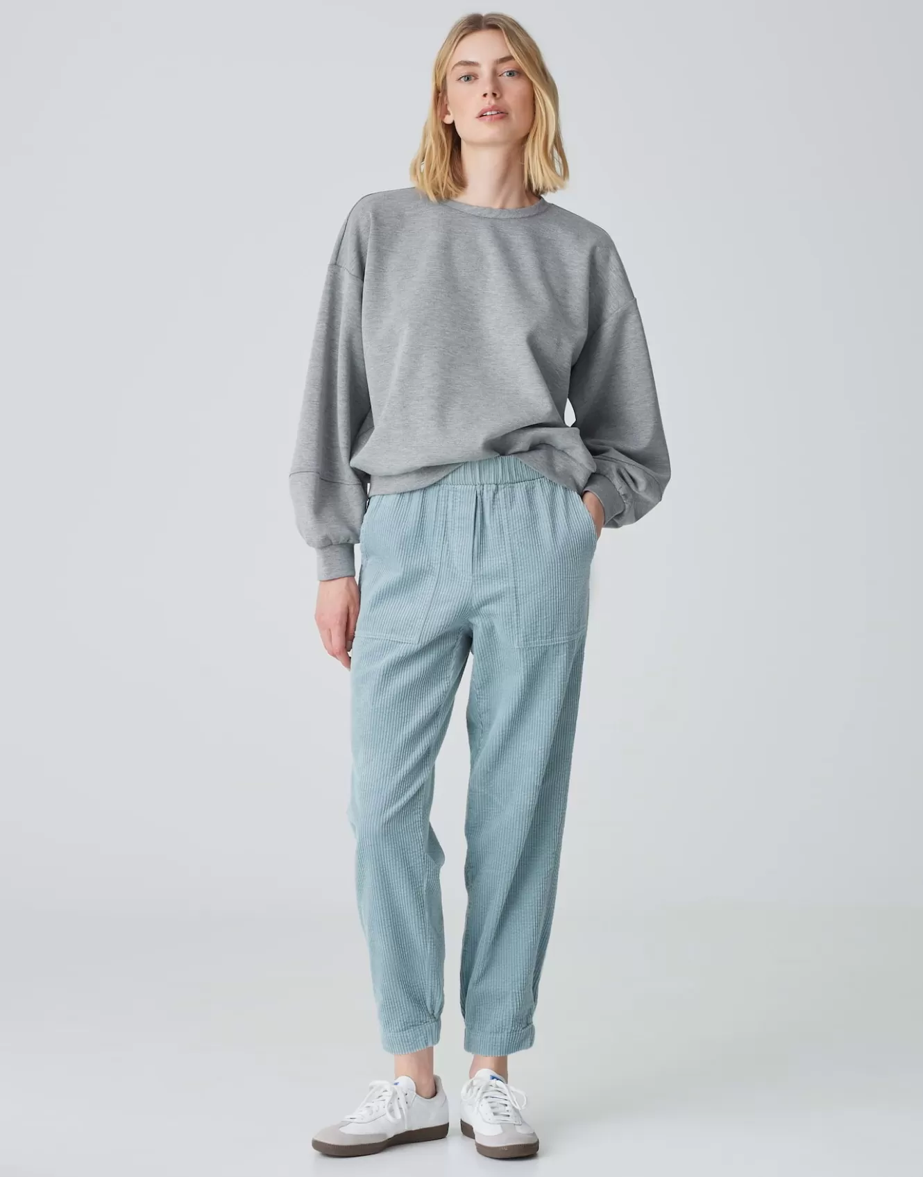 OPUS Cordhose Myha Corduroy Blau Online Bestellen^Damen Hosen