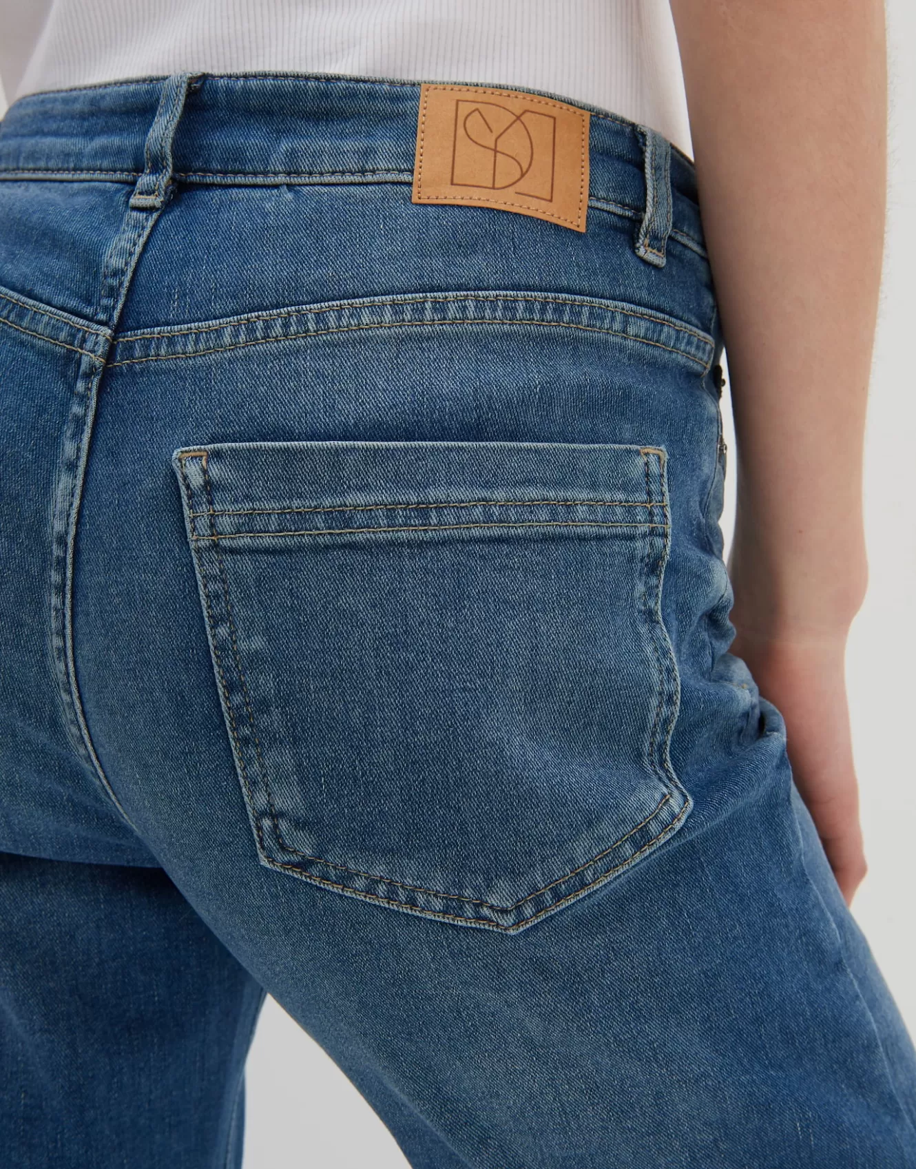 OPUS Cropped Relaxed Jeans Corah Blau Online Bestellen^Damen Jeans
