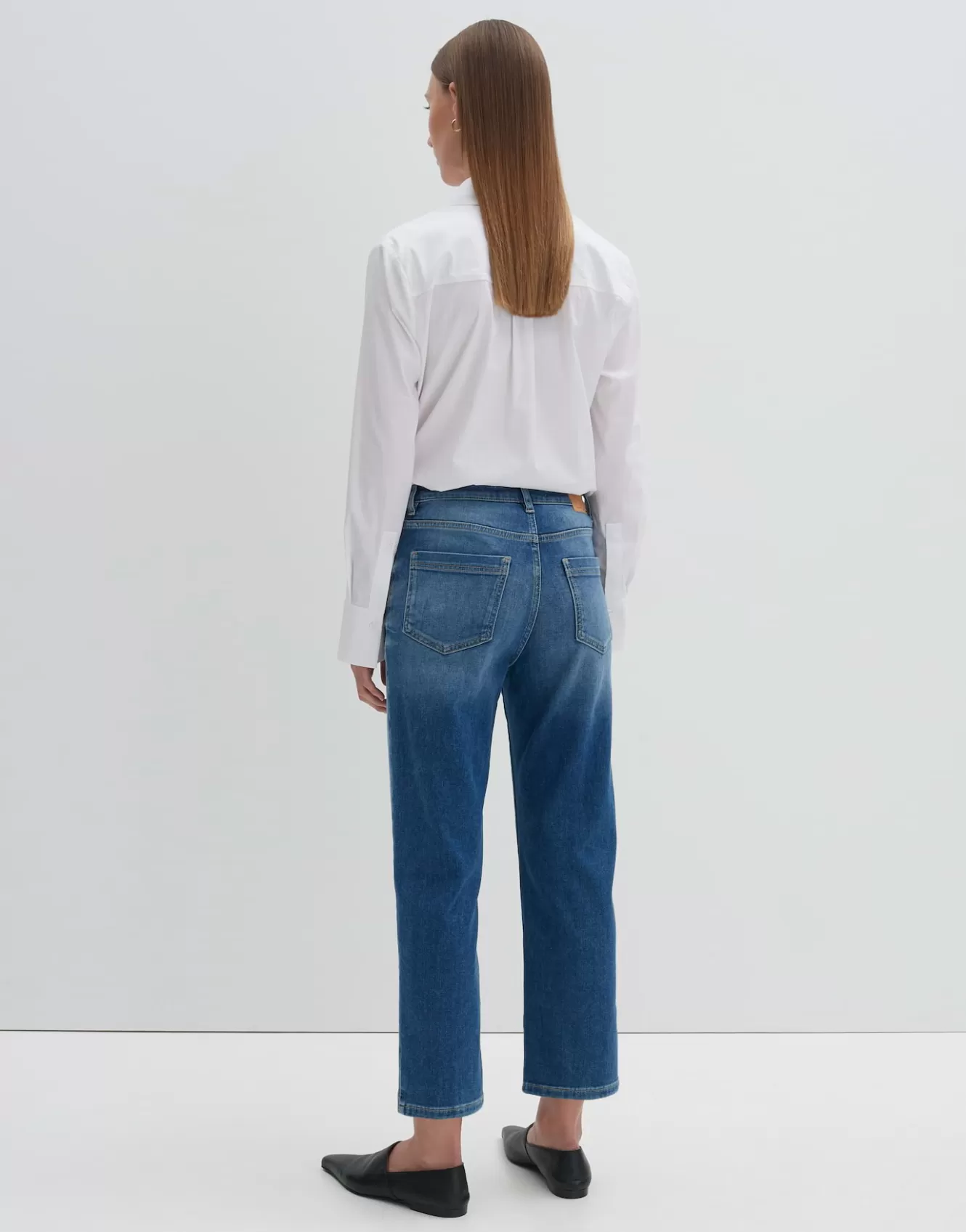 OPUS Cropped Relaxed Jeans Corah Iconic Blau Online Bestellen^Damen Jeans