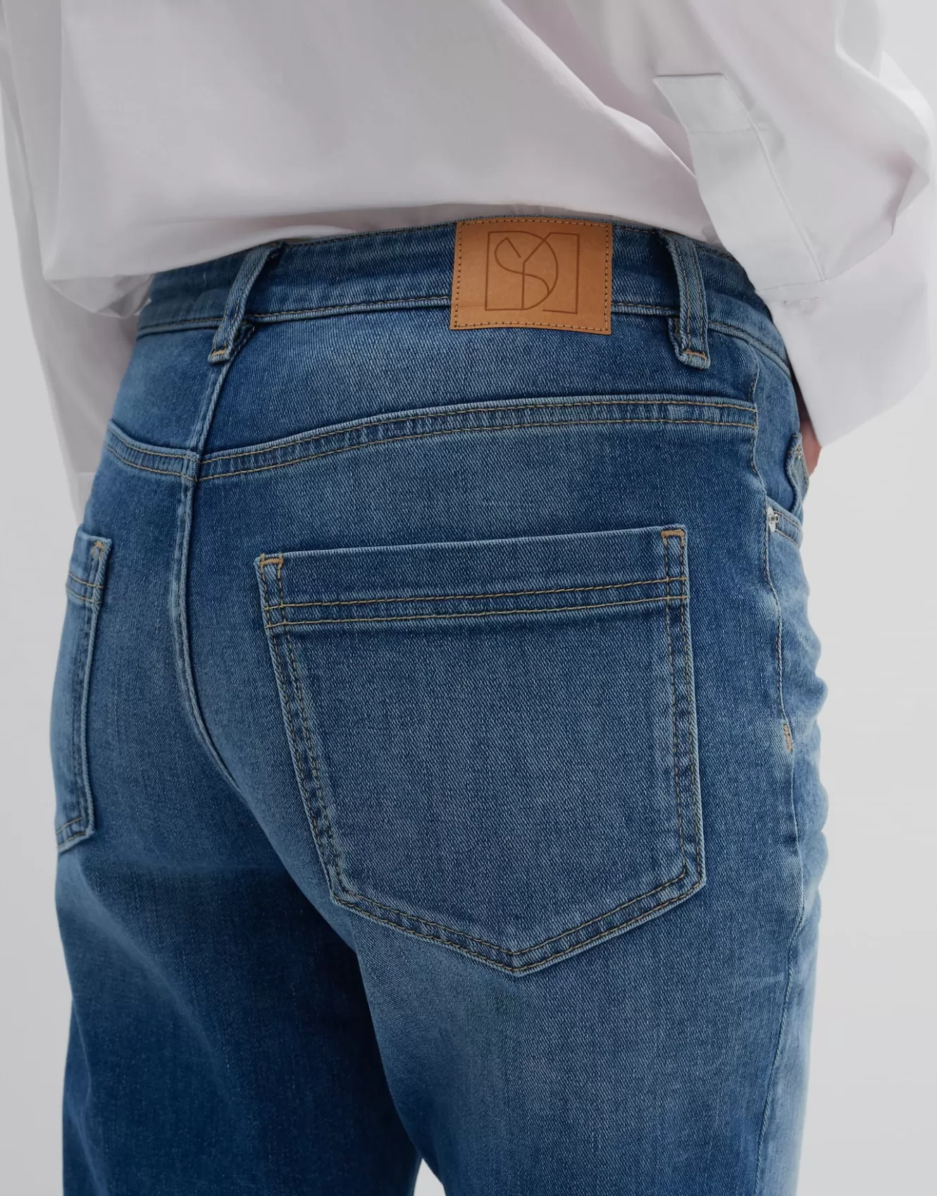 OPUS Cropped Relaxed Jeans Corah Iconic Blau Online Bestellen^Damen Jeans