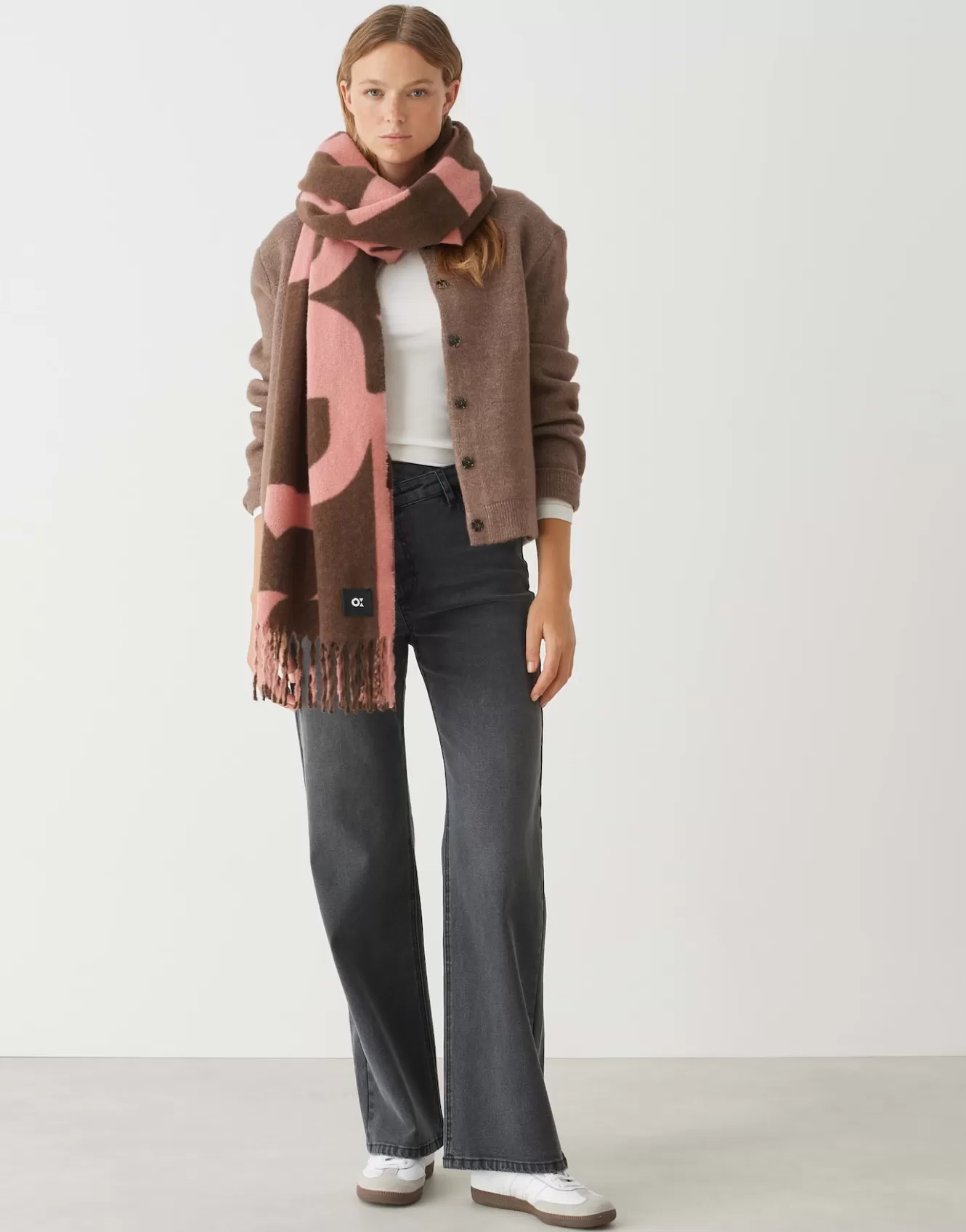 OPUS Oversize Schal Amadita Scarf Rosé Online Bestellen^Damen Accessoires