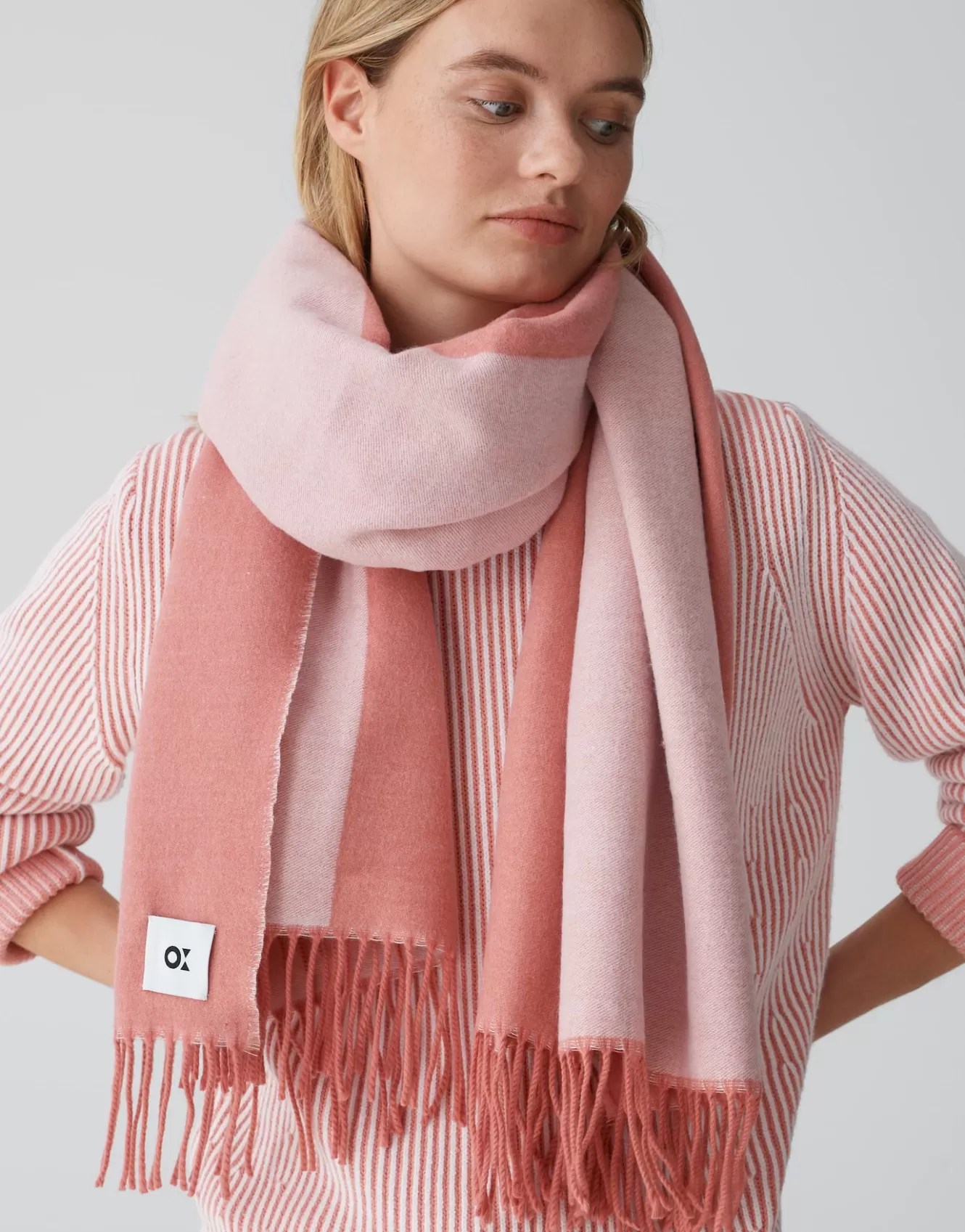 OPUS Oversize Schal Atopa Scarf Rosé Online Bestellen^Damen Accessoires