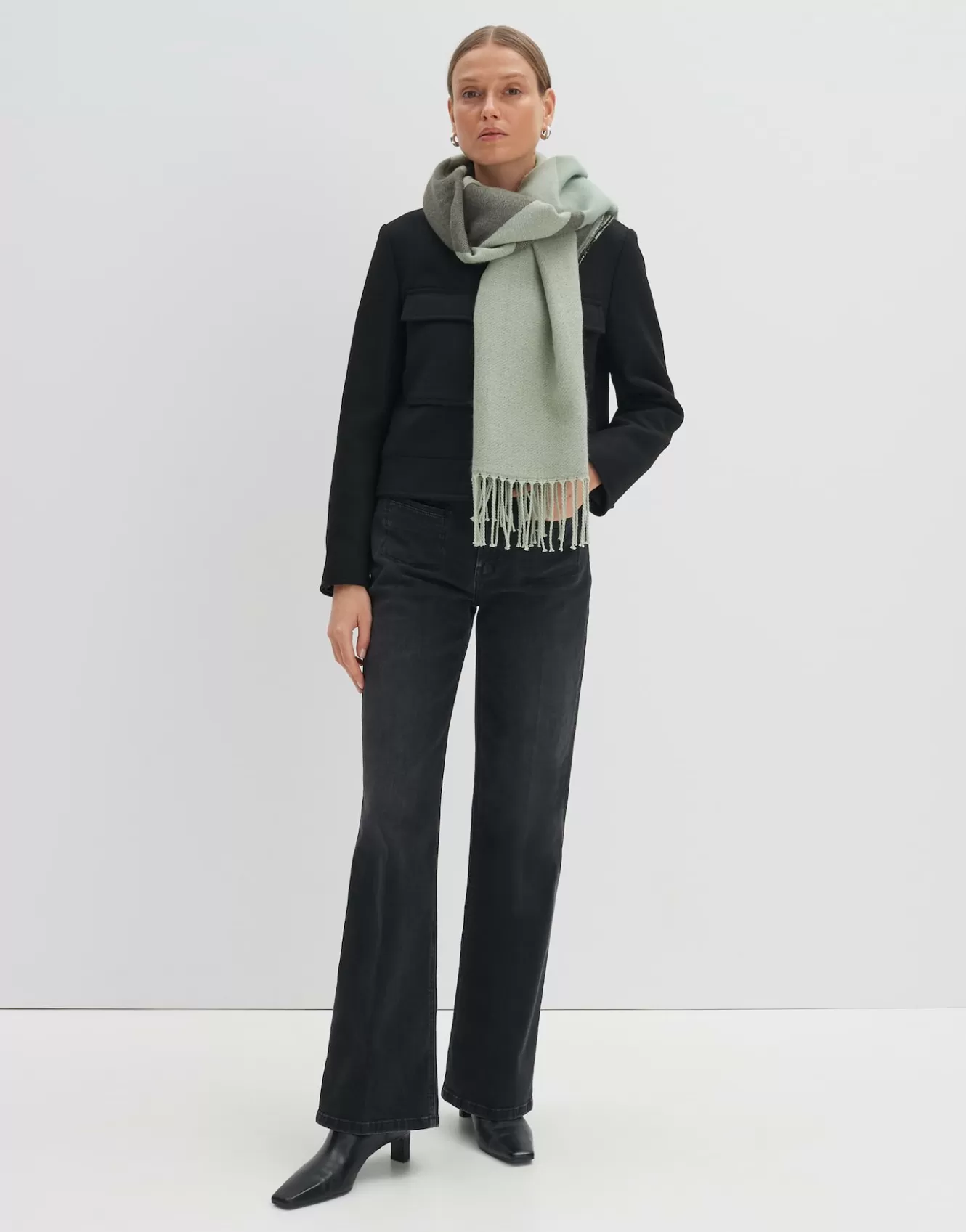 OPUS Schal Blenah Scarf Grün Online Bestellen^Damen Accessoires